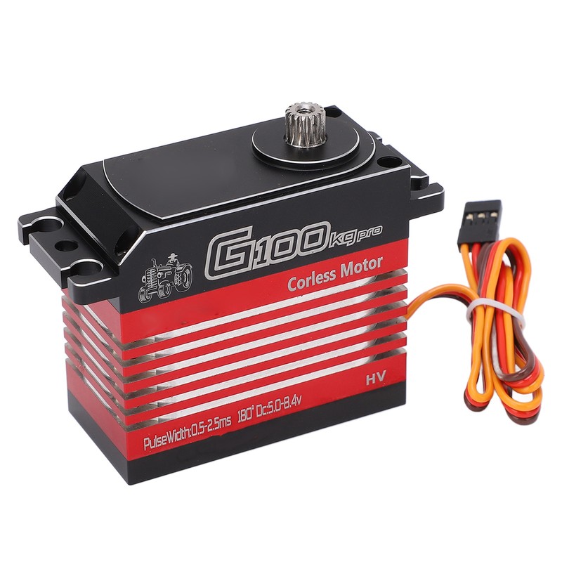 Servo Motor G100 Pro 100KG Metal Steering Arm Torque Digital