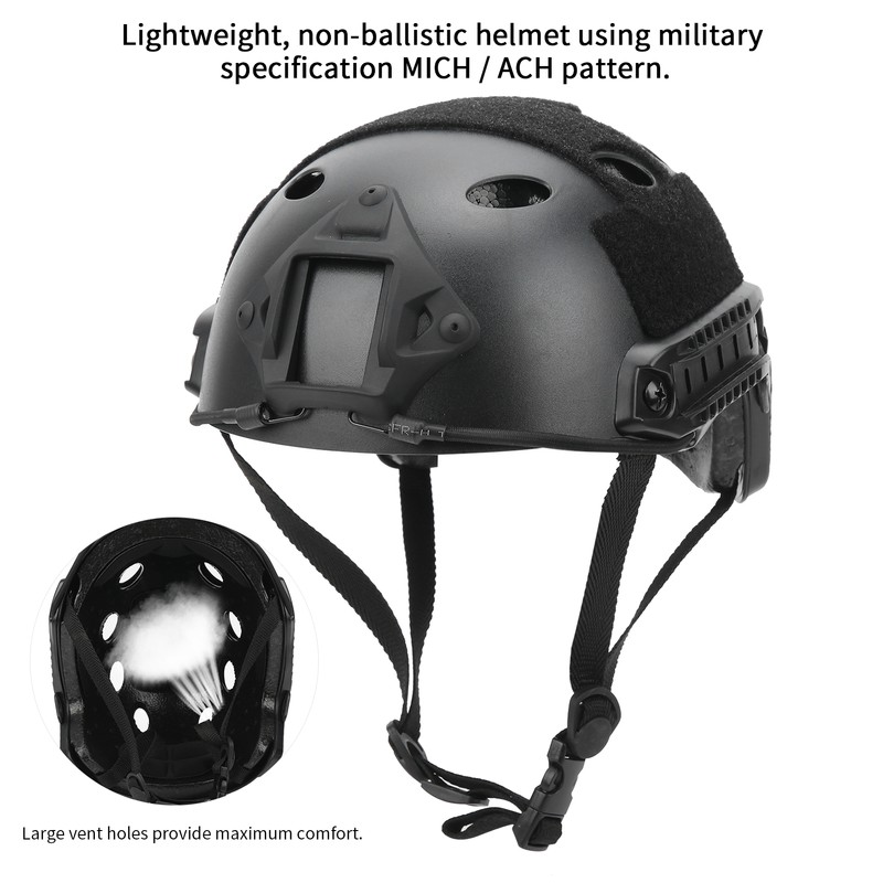 Lightweight Military Helmet Breathable Comfortable Head Protect Equipment for Outdoor