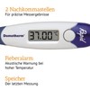 Domotherm Domotherm Rapid - digitales Fieberthermometer mit 2 Nachkommastellen, Messwertspeicher,