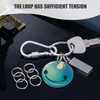 Key Ring Hoops, 200PCS 10mm Mini Split Jump Ring, Super