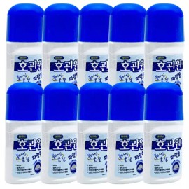Alsu-eobseum 바르는 호관원 볼타입 쿨겔 파랑통 100ml 10개 쿨링 스포츠 마사지용 Cooling Sports Massage Roll-On Gel Blue Tube 100ml 10 Pack