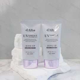 Dalva Waterful Purple Tone Up Sun Cream Special Tone Enhancing Tea Sun Cream / 달바 워터풀 퍼플 톤업 선크림 기획 톤업자차 썬크림