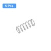 sourcing map Compression Spring, 5Pcs 304 Stainless Steel, 6mm OD,