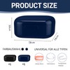 Lofez Dental Splint Box, Portable Denture Box with Removable Soaking