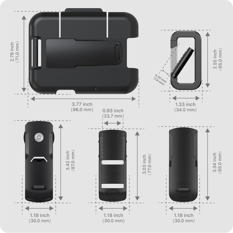 TUSITA Cradle Kit Accessory Compatible with ZOLEO satellite communicator -