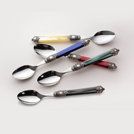 Casa Bugatti Linas Coffee Spoon (Silver/5 Colors) / 까사부가티 리나스 커피스픈 (은장5컬러)