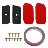 Unbranded Carbon Fiber Rear Trunk Spoiler Splitter Wing Kit For