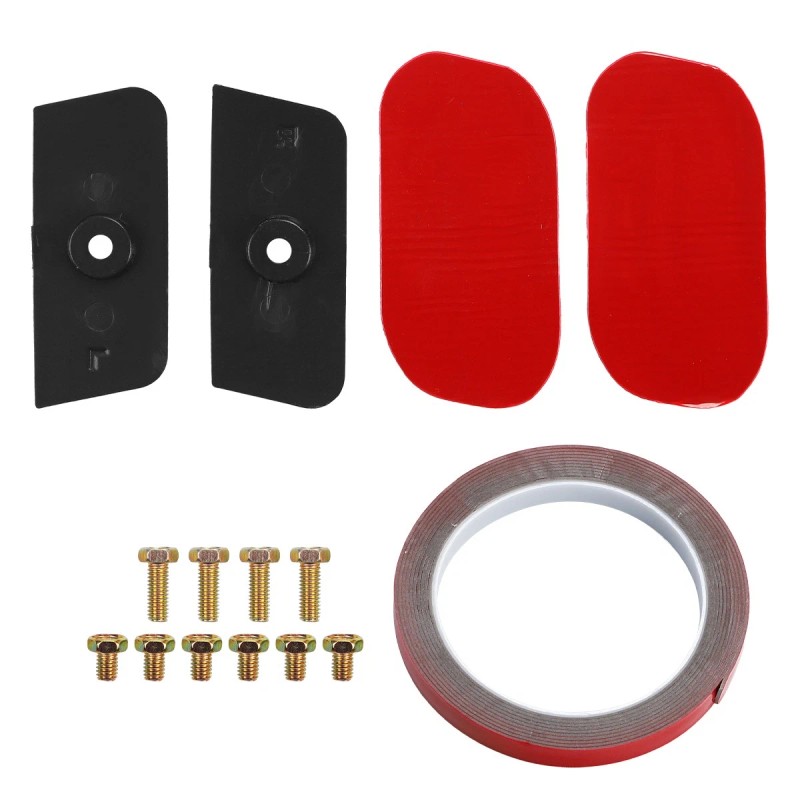 Unbranded Carbon Fiber Rear Trunk Spoiler Splitter Wing Kit For