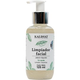PACALLI Kalinat Limpiador Facial con Té Verde · Frescura Diaria · Sensación de Limpieza Suave y Equilibrada · 125 ml