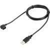 Shimano EW-EC300 CHARGING CABLE Charging Cable, 59.1 inches (1,500 mm)