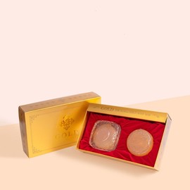 Dasan Transparent Gold Soap Set 100g 2pcs / 다산 투명 금비누 세트 100g 2개