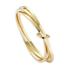 Ted Baker Huulia Multi Hoop Bangle Bracelet For Women (Gold)
