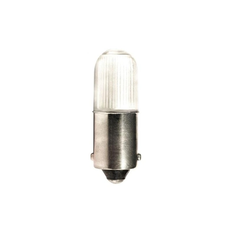 Lumapro 535-8403B Miniature LED Lamp, T3 1/4, 120, BA9s, Red
