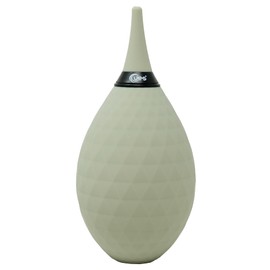 UES Air Blower Duster with Soft Silicone Nozzle for DSLR Mirrorless Camera Lens Sensor Cleaning - Touchless Air Pump Blaster Cleaner Dust Remover for Keyboards, LED Screen, Coffee Grinder - Black