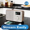 MangoKit SR-L WiFi Internet Radio, Podcast Player, Bluetooth Speaker,150 Presets,