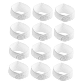 Minkissy Baby Navel Belt 12-Pack Soft Cotton Infant Belly Wraps Double Layer Newborn Tummy Bands for Umbilical Cord Care and Support in Babies