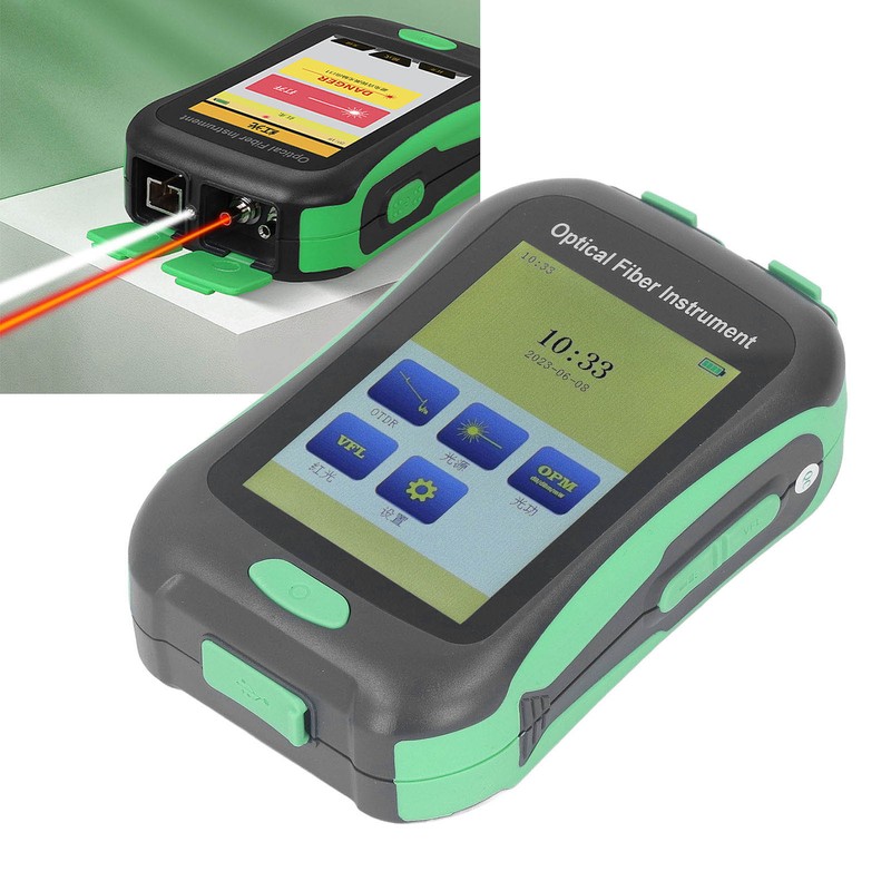 Optical Time Domain Reflectometer 3.5in Touchscreen OTDR 5 in 1