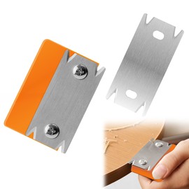 Kantenschneider Für Holzbearbeitung，Kantenschneider Umleimer Holzbearbeitung Werkzeuge Handhobel Mit 1 Ersatzklinge, Umleimer, Rutschfest Kantenhobel Für Holz Pvc Abs(Farbe)