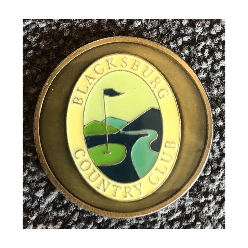 Unbranded Blacksburg Country Club... Golf Ball Marker. Virginia
