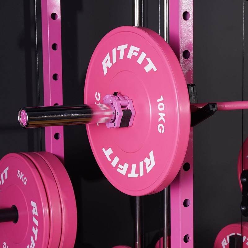 RITFIT Barbell Collar Plastic Barbell Plate Stopper Spring Shaft Barbell