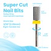 MagiBling Super Cut Large Barrel Tungsten Carbide Nail Drill Bits,