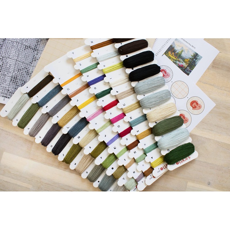 Cross Stitch Kit Luca-S - Camper's Cabin