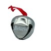 Believe Bell Christmas Tree Hanging Ornaments Sleigh Bells