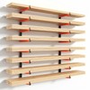 Housolution 4-Level Lumber Storage Rack - 4 Pack Holds Up