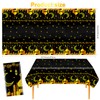 HOWAF 2 Ramadan Tablecloth Eid Mubarak Disposable Plastic Tablecloths, PVC