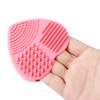 Vtrem Makeup Brush Cleaner Mat 2 PCs Bear & Heart