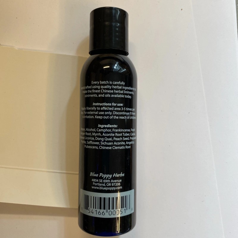 Blue Poppy Externals - Green Willow Liniment - (External Use)