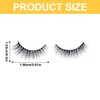 Half Eyelashes, 10 Pairs of Natural False Eyelashes, Eyelash Pack,