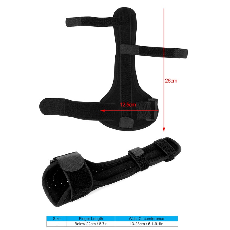 Finger Brace Sprain Fracture Recovery Finger Fixing Protector Thumb Stabilizer