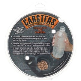 Thirstystone Beauty of the Earth Coaster for Car Cup Holder, 2-pack