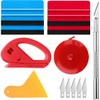 KAHEIGN 13Pcs Car Vinyl Wrap Tool Kit, Wrap Squeegee Wallpaper