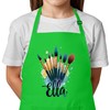 Unisex Apron for Kids – Custom Name Option for Arts