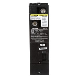 Siemens US2 QS2100 QS Type 100 Amp Multi-Family Main Breaker, 10 KAIC Rated, Black