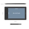 XENX P3-1060B Graphic Drawing Tablet 10x6 inch with 10 Shortcut
