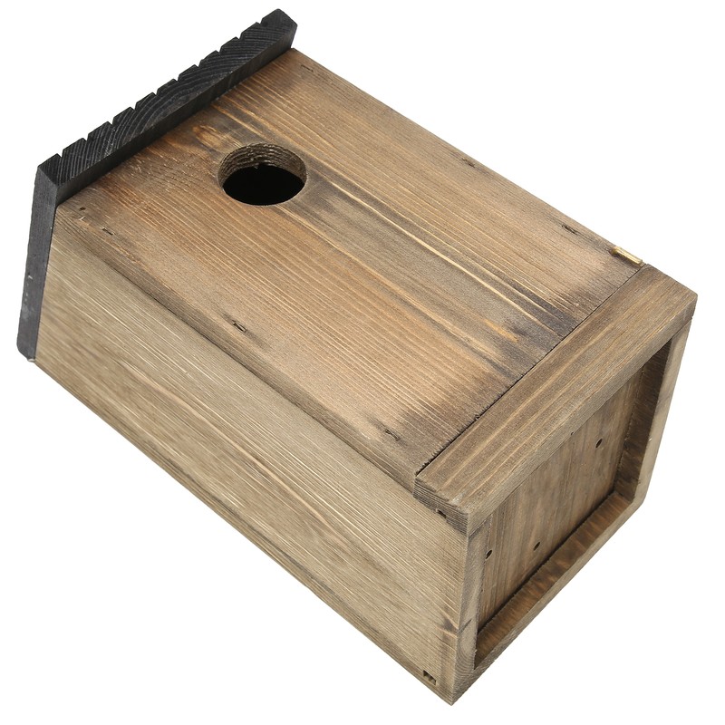 Wooden Pet Bird Nests House Nesting Box Birdhouse Accessories for