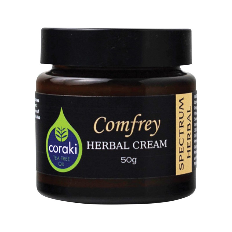 Spectrum Herbal Herbal Cream Comfrey with Coraki Tea Tree Oil