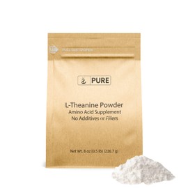 PURE ORIGINAL INGREDIENTS L-Theanine (8 oz) Amino Acid Supplement, No Additives or Fillers