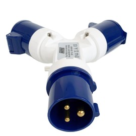 BITS4REASONS MAYPOLE NEW MODEL HOOK-UP - CARAVAN MOTORHOME ELECTRICAL (MP369B, SPLITTER)