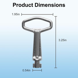VIDABTE GM82922 Generator Key for Kohler 8RESV 10RESVL 12RESV 14RESA 14RCA 20RESA 20RCA 20RESC 26RCA Generator Models