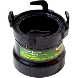 VALTERRA T1028 Rotating Rigid Pipe Adapter - 3" Hub x Bayonet Hooks