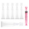 uadbau uadbau 6PCS Empty Lip Gloss Tubes - 8ml Clear