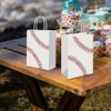 WIRESTER Set of 16 Kraft Paper Gift Bags, Party Gift