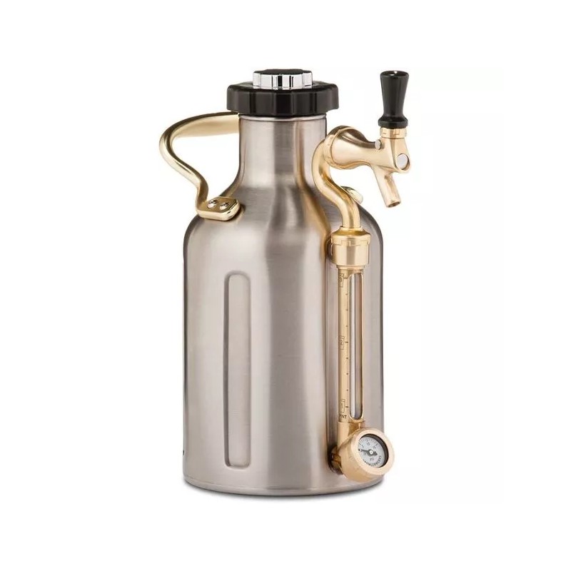 Growlerwerks NEW GrowlerWerks uKeg 64 oz. Stainless Steel Pro Bundle