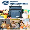 INSMEER 16L Lunch Bag, 2 Decks Lunch Box for Work
