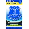 EVERTON EV001 Crest Birthday Card