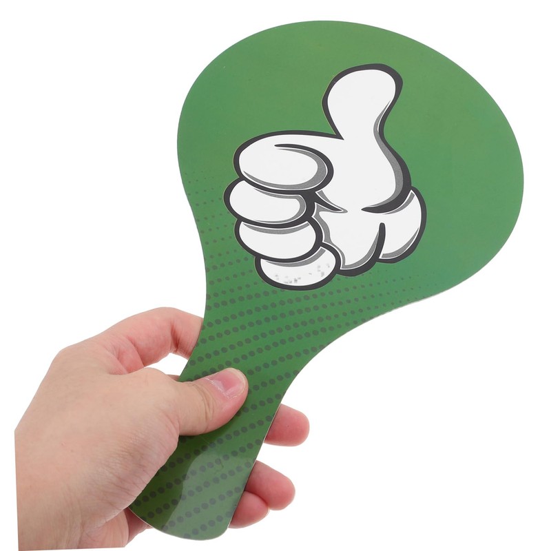 TEHAUX Portable Classroom Voting Paddle Reusable Judging Board for Teachers